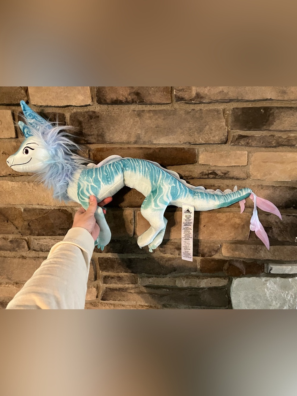Disney Raya and the Last Dragon Sisu plush dragon toy